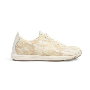 Peluva Women's Strand Lightweight Trainer Shoes 6.5 Desert Camo Ivory Minimalist
